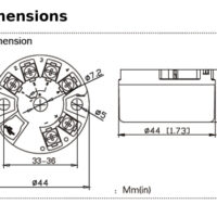 SPIDER Automation (MI-213) Head Mounted Smart / Intelligent Temperature Transmitter