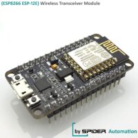 SPIDER Automation (ESP8266 ESP-12E NodeMCU) Wi-Fi Wireless Transceiver Module Development Board Lua Script (AMICA) CP2102