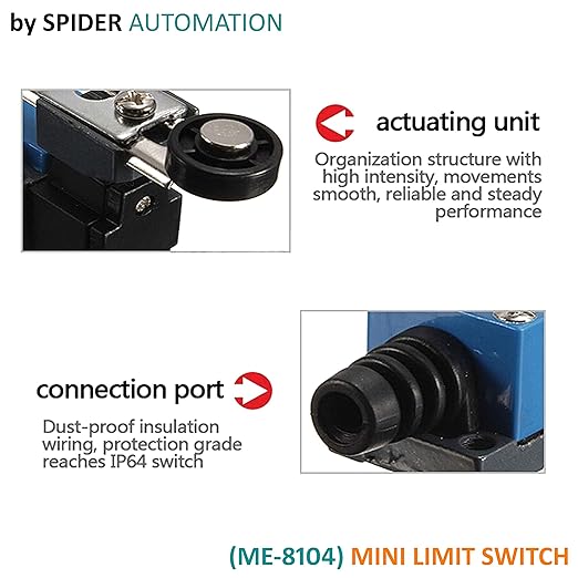 SPIDER Automation (ME-8104) mini Limit Switch, Regular - Image 5