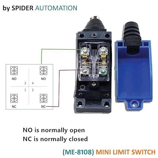 SPIDER Automation (ME-8108) mini Limit Switch, Regular - Image 4