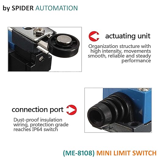 SPIDER Automation (ME-8108) mini Limit Switch, Regular - Image 5