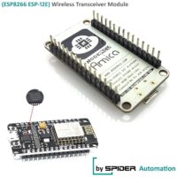 SPIDER Automation (ESP8266 ESP-12E NodeMCU) Wi-Fi Wireless Transceiver Module Development Board Lua Script (AMICA) CP2102