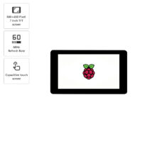 Waveshare 7inch Capacitive Touch Display for Raspberry Pi, DSI Interface, 800?480