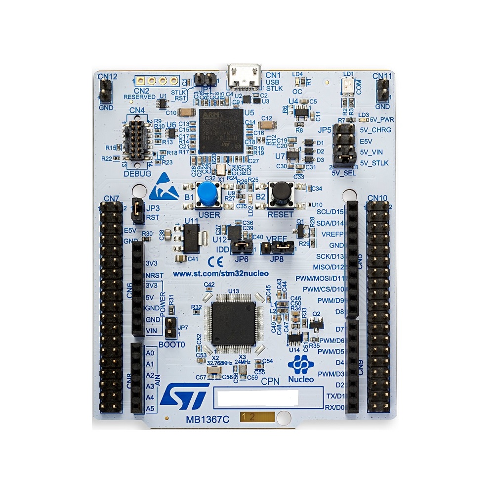 (SPIDER Automation) STMicroelectronics NUCLEO-G491RE Development Board | STM32G491RET6U 32-Bit ARM Cortex-M4 - Image 2