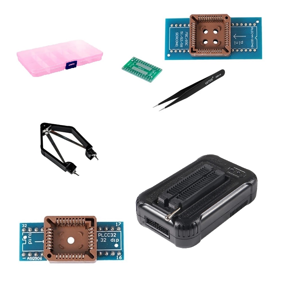 T48 Universal Programmer Kit with 6 IC Adapters - Image 2