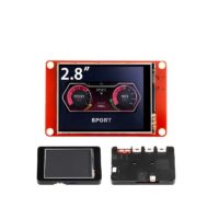 ELECROW ESP32 display-2.8 Inch HMI 240?320 Display SPI TFT LCD Touch Screen Compatible with Arduino/LVGL/Esphome- Homeassistant/PlatformIO /Micropython Without Acrylic Case