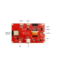 ELECROW CrowVision 7.0 Inch Touch Screen Capacitive Portable HDMI-compatible 1024*600 IPS LCD Monitor Rear Fixing for Raspberry Pi LattePanda Beaglebone Jetson Nano etc. EU Plug