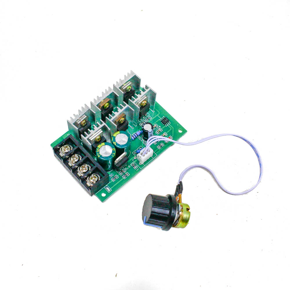(SPIDER Automation) 2000W 40A PWM DC Motor Speed Controller | 9V-55V Regulated Driver with Potentiometer & Heatsink - Image 5