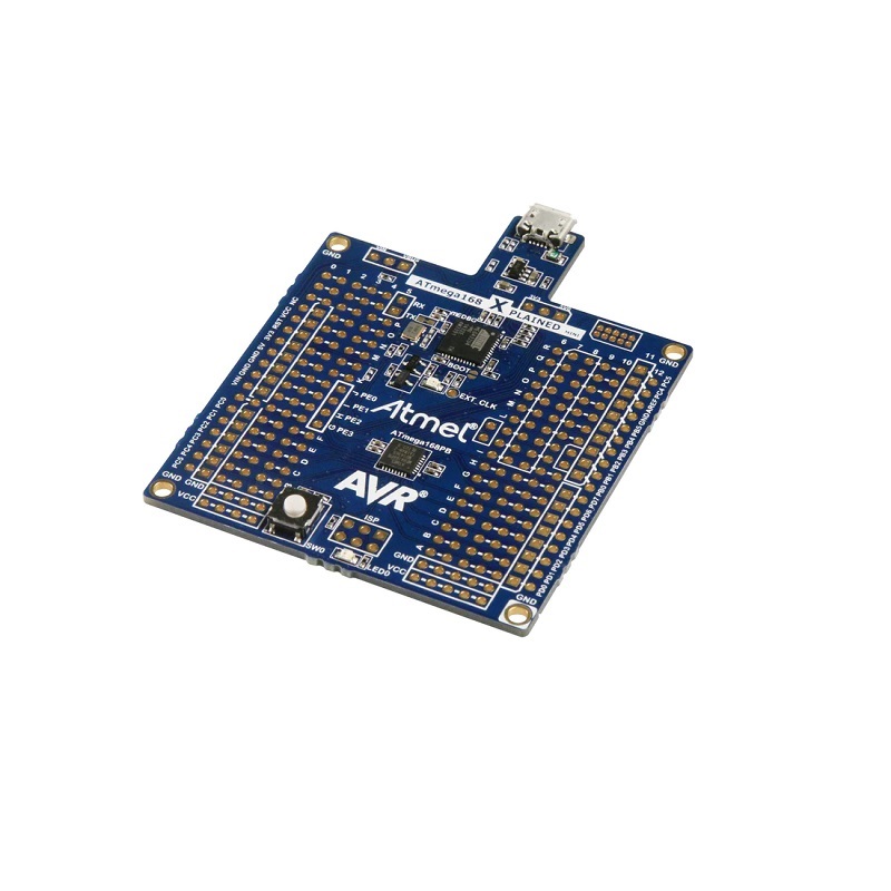 (SPIDER Automation) Microchip ATMEGA168PB-XMINI Evaluation Kit | ATmega168PB megaAVR MCU with On-Board Debugger
