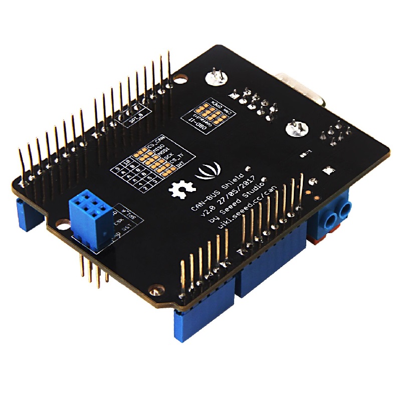 (SPIDER Automation) CAN-BUS Shield V2.0 | MCP2515 & MCP2551 Transceiver | For Arduino Uno & Mega