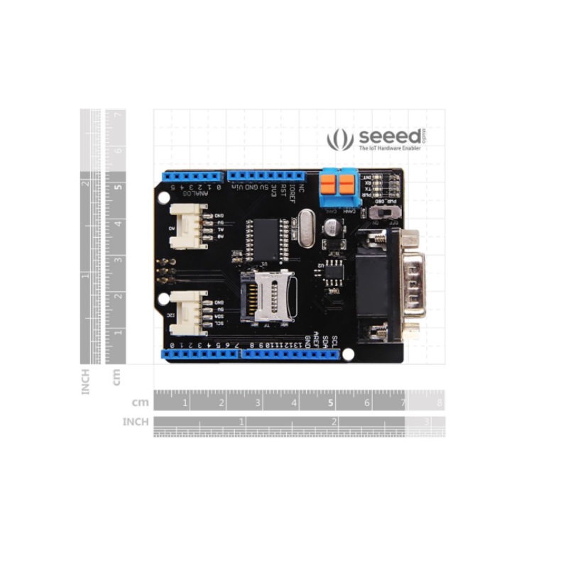 (SPIDER Automation) CAN-BUS Shield V2.0 | MCP2515 & MCP2551 Transceiver | For Arduino Uno & Mega - Image 4