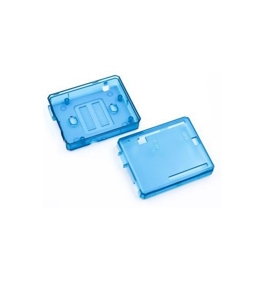 Transparent Blue ABS Plastic Case for UNO R3