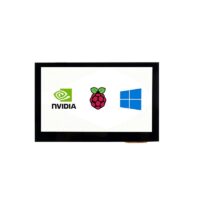 Waveshare 4.3inch Capacitive Touch Screen LCD (B), 800 x 480, HDMI, IPS, Various Devices & Systems Support