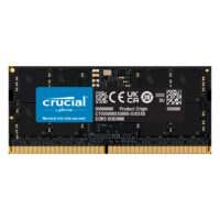 Crucial CT16G48C40S5 16GB DDR5 4800MHz CL40 Laptop RAM Black