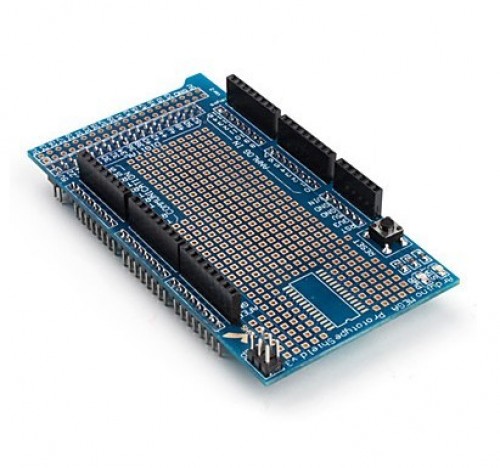 (SPIDER Automation) Prototype Shield V3.0 with Mini Breadboard | Prototyping Expansion Board | For Arduino Mega - Image 2