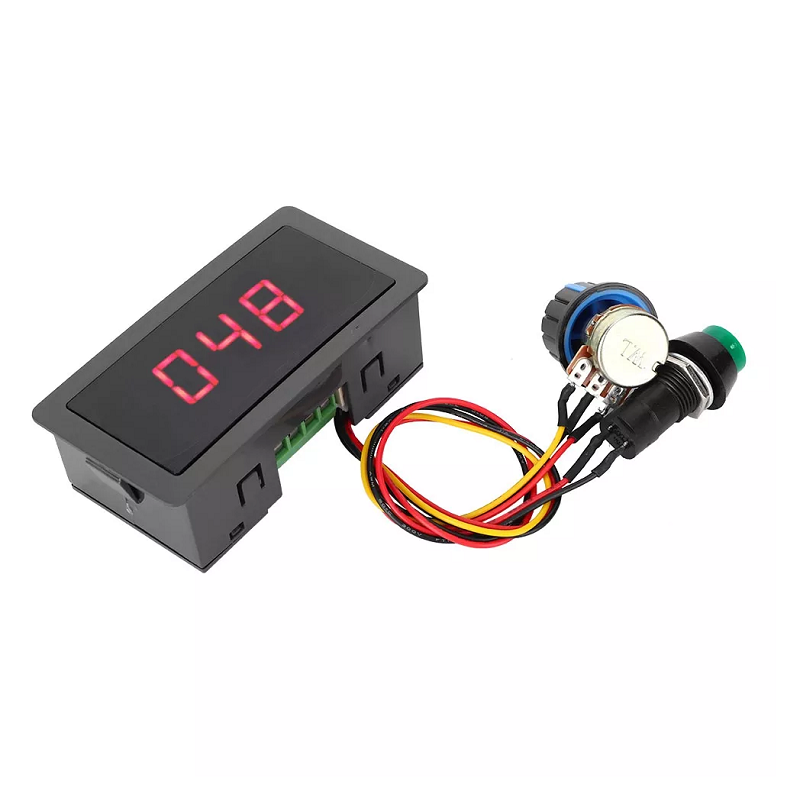 CCM5D Digital PWM DC Motor Speed Controller | 6V-24V 8A Digital Display DC Motor Governor | for Brushed DC Motors & Industrial Automation