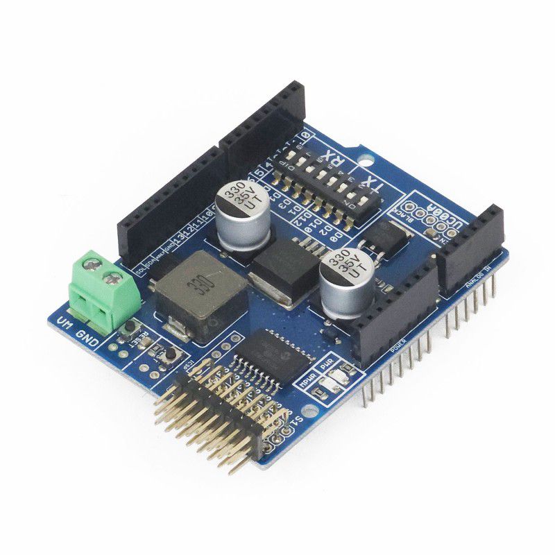 (SPIDER Automation) 8 Channels RC Servo Controller Shield | Cytron Servo Expansion Board | For Arduino Robotics