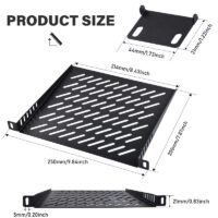 DeskPi RackMate Accessories Rack Shell 10 inch 0.5U Rack