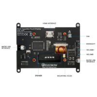 ELECROW RC050S HD 5 Inch 800?480 Capacitive Touch Monitor Built-in Speaker with Backlight Control