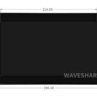 Waveshare 7inch Capacitive Touch IPS Display for Raspberry Pi, with Protection Case, 1024?600, DSI Interface