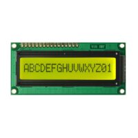 Original JHD 16?1 Character LCD Display With Yellow Backlight