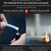 Kamoer Silicone Tube ID: 3.2mm OD: 6.4mm L: 100cm for Peristaltic Pumps