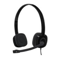 Logitech H151 Wired On Ear Headphones With Mic