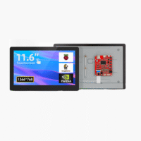Elecrow CrowVision 11.6? Raspberry Pi Capacitive Touch Display HD 1366*768 IPS Screen for RPI LattePanda/Beaglebone/Jetson Nano, etc