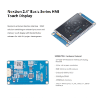 Nextion BASIC NX3224T024 2.4? TFT ManMachine Interface HMI kernel LCD Touch Display