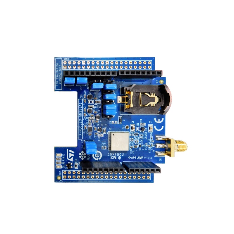 (SPIDER Automation) STMicroelectronics X-NUCLEO-GNSS1A1 GNSS Expansion Board | Teseo-LIV3F Positioning Module Shield for STM32 Nucleo - Image 2