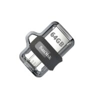 SanDisk Ultra Dual Drive m3.0 64GB Black Pen Drive + Type Micro B