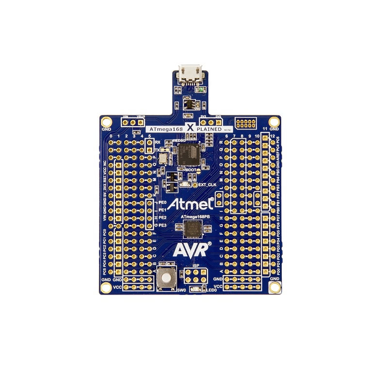 (SPIDER Automation) Microchip ATMEGA168PB-XMINI Evaluation Kit | ATmega168PB megaAVR MCU with On-Board Debugger - Image 2