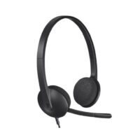 Logitech H340 Stereo Wired Over Ear Headphones With Mic