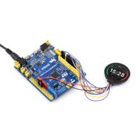 Waveshare 1.28inch Round LCD Display Module with Touch panel, 240?240 Resolution, IPS, SPI And I2C Communication