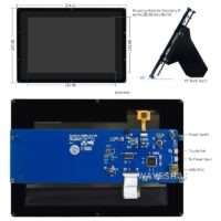 Waveshare 10.1 Inch Capacitive HDMI LCD Display (B) with Case 1280?800 (Without Power Adapter)