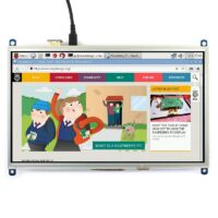 Waveshare 10.1inch Resistive Touch Screen LCD, 1024?600, HDMI, IPS Touch Display, Supports Raspberry Pi / PC