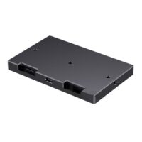 Waveshare 7 Inch USB Monitor, PC Case Secondary Screen / Desktop RGB Ambient Screen, IPS Panel 1024?600 Resolution black case