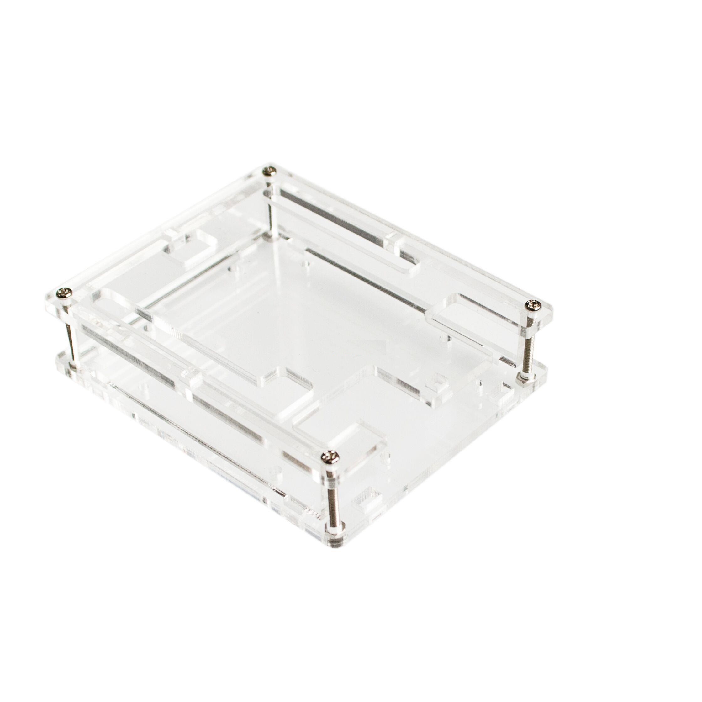 (SPIDER Automation) Transparent Acrylic Case Shell Enclosure | Gloss Box For Arduino Uno R3