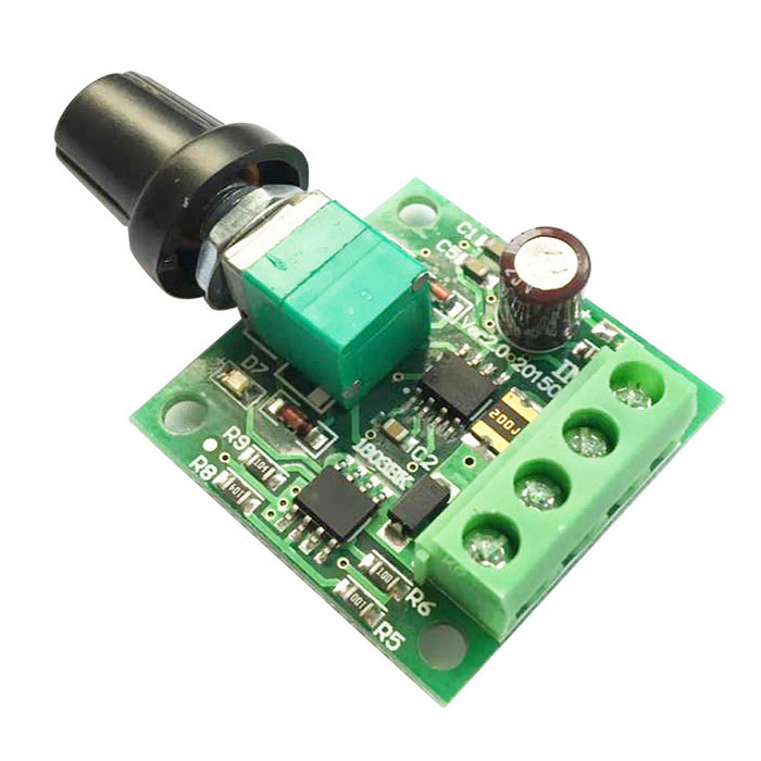 1.8V ? 12V/2A DC Motor PWM Speed Regulator