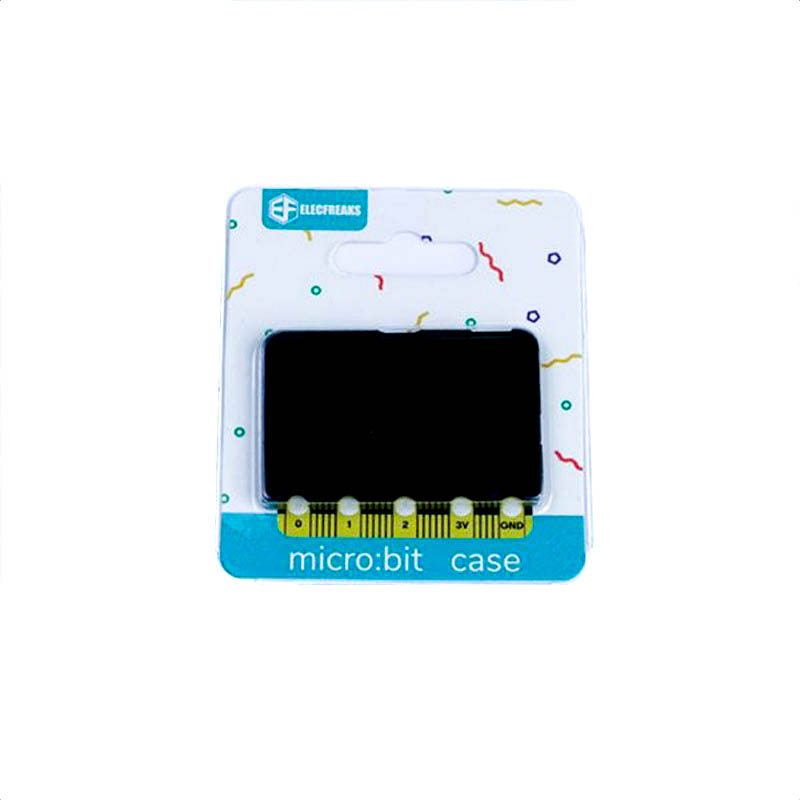 (SPIDER Automation) Frosted Transparent Protective Case for Micro:bit V1 | Plastic Enclosure Shell | Black - Image 2