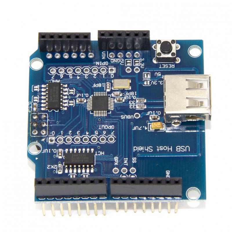 (SPIDER Automation) ADK USB Host Shield | MAX3421E Controller Board | For Arduino Uno & Mega