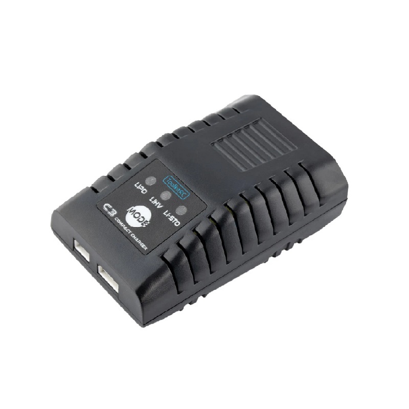 ToolkitRC ? C3 Compact AC Charger 2-3S 25w 2.2A LiPo/LiHV