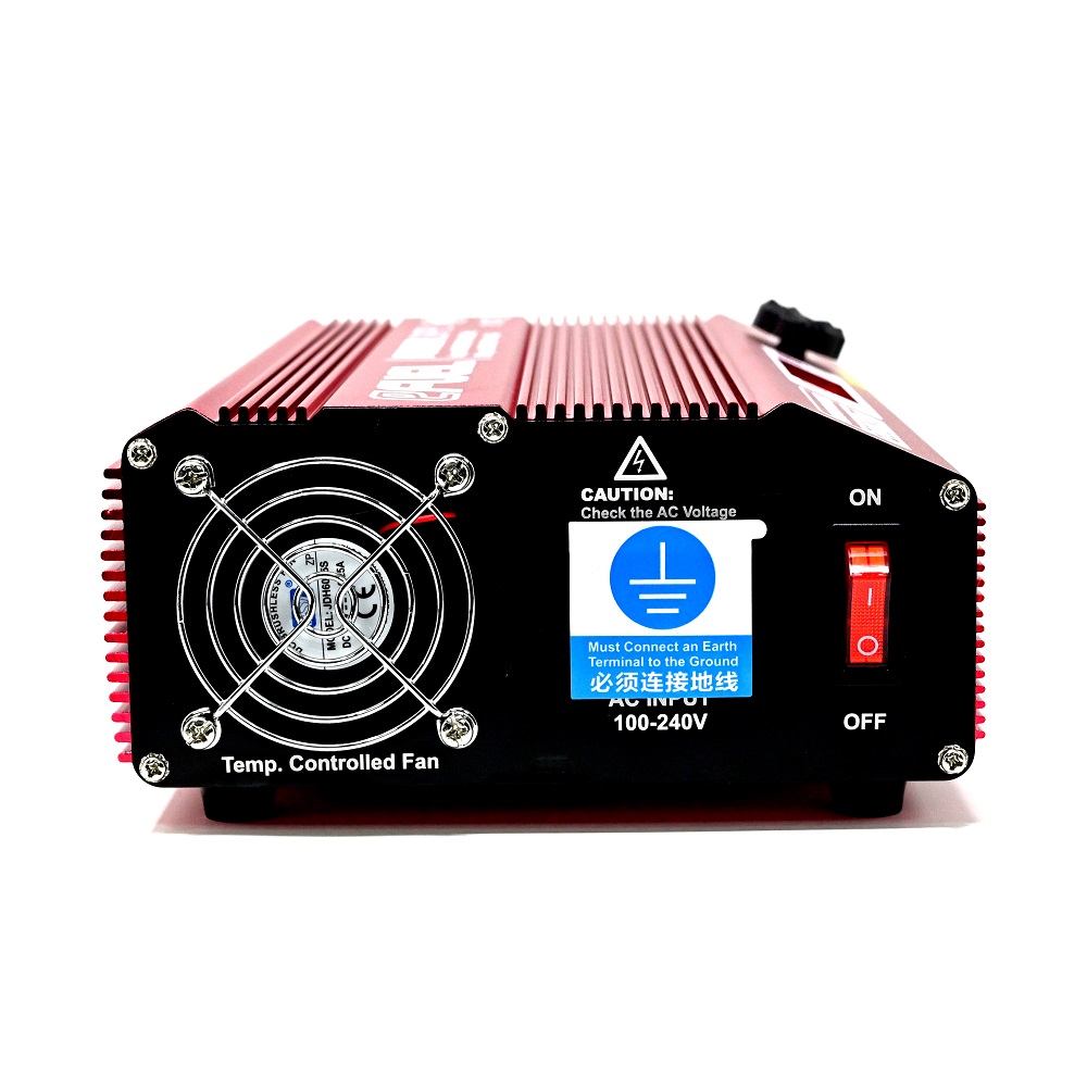 SkyRC eFuel 1200W | 50A 15-30V Adjustable DC Bench Power Supply with Active PFC & Dual USB - Image 2
