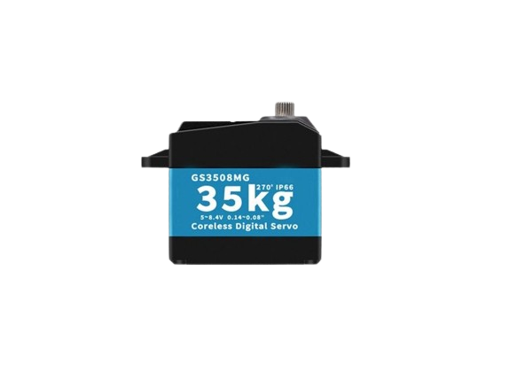 DYS Digital Waterproof 35KG 270 Degree Coreless Servo