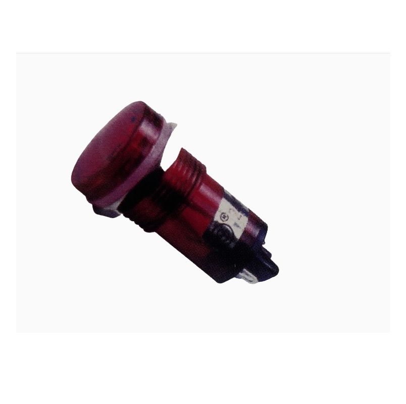 XD-13 220V Red LED Push Indicator Switch | Panel Mount AC Power Indicator Lamp