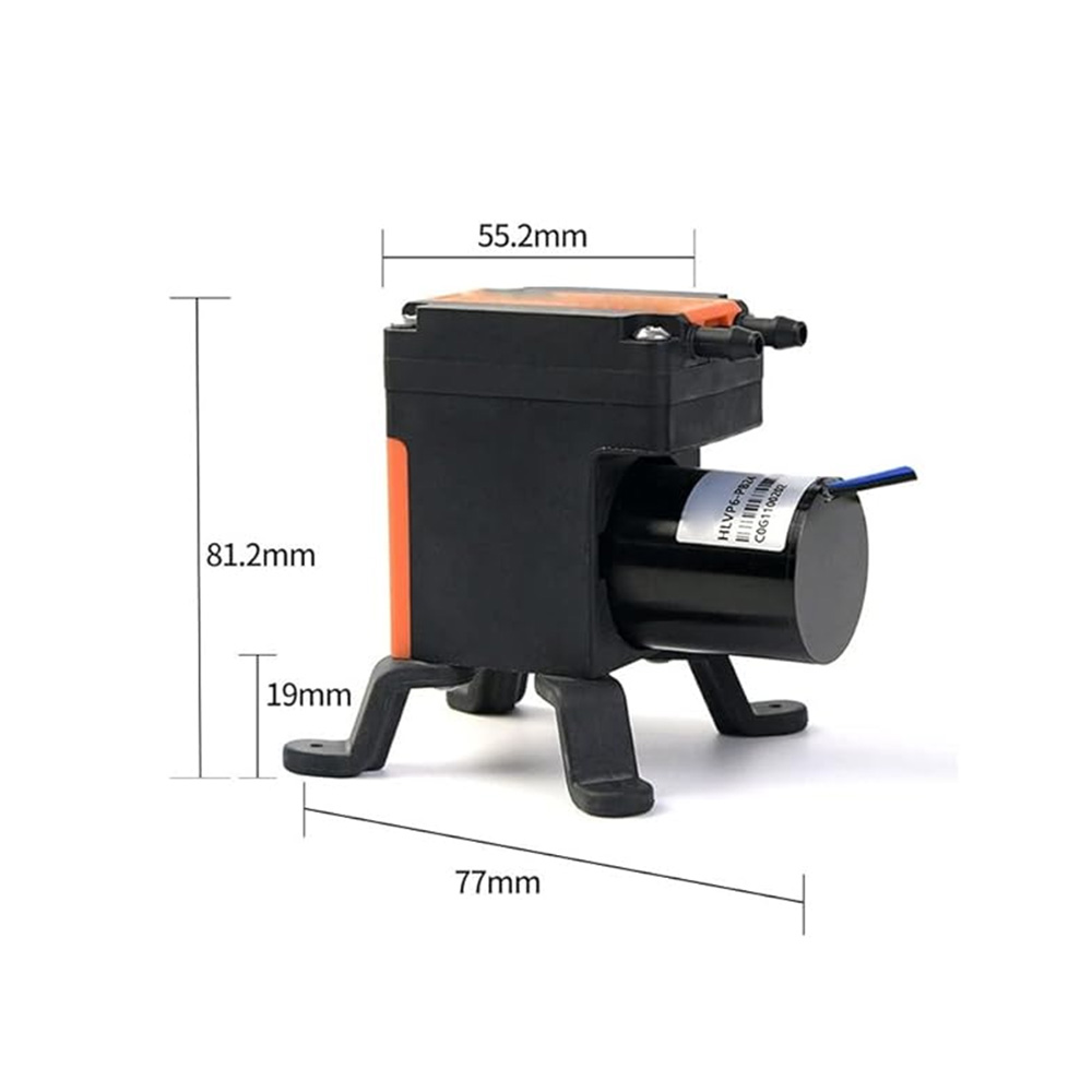 Kamoer 24V 5W 6000ml/min HLVP6-NB24 Diaphram Air Vaccum Pump - Image 2