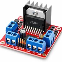 L298N Dual H Bridge DC/Stepper Motor Driver Controller Module