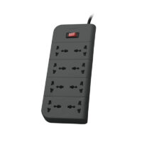 Belkin 8-Socket Surge Protector Universal Socket with 6.5ft (2-Meter), Grey