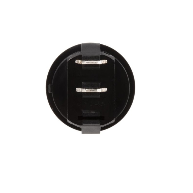 KCD1-108 SPST ON-OFF Rocker Switch | 3A 250V AC | 2 Pin | Round Panel Mount | Black - Image 3