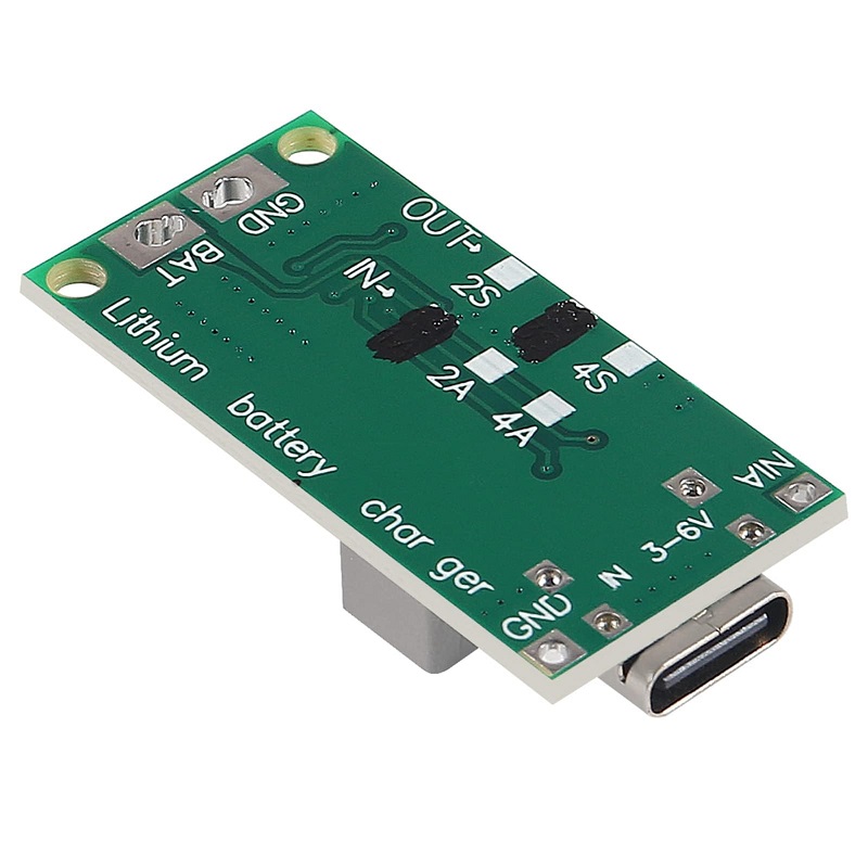 4S 16.8V 2A 18650 Lithium Battery Charger Module Type C - Image 4